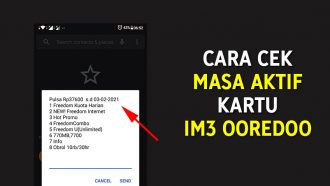 Cara Memperpanjang Masa Aktif Kartu Indosat IM3
