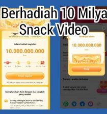 10 Miliar koin Snack Video Berapa Rupiah?