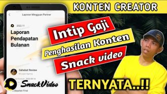 Besaran Gaji Content Creator Snack Video Followers 1K dan 10K