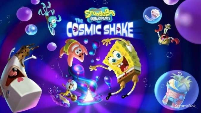 Link Download Spongebob Cosmic Shake Mod Apk