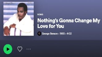 Lirik Lagu, Arti & Makna Nothing Gonna Change My Love For You - George Benson