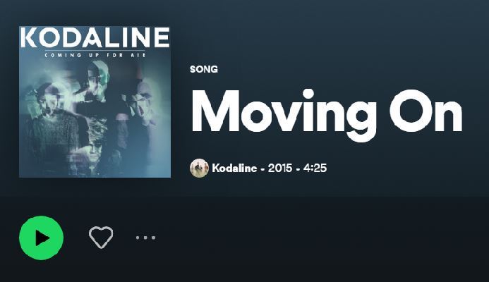 Lirik Lagu Moving On by Kodaline, Arti Bahasa Indonesia & Maknanya