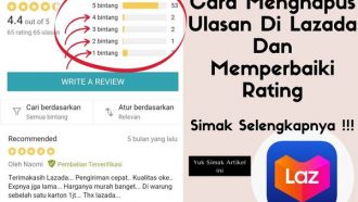 Cara Menghapus Ulasan di Lazada untuk Seller