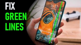 Cara Menghilangkan Garis Hijau di Layar HP