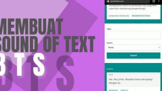 Sound Of Text BTS (Taehyung, jin, Jungkook, Suga) Lengkap Disini