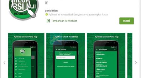 Cara cek porsi keberangkatan Haji