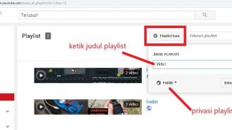 Cara Mudah Membuat Playlist Youtube di Banyak Perangkat