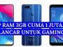 17 HP RAM 3 GB Harga 1 Jutaan Terbaik, 50MP, 6000 mAh