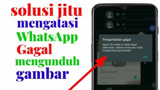 Penyebab & Cara Mengatasi WhatsApp Gagal Mengunduh Gambar