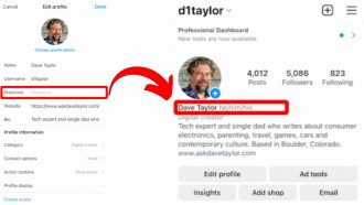 Cara Menambahkan She Her atau He His (Pronouns) di Instagram