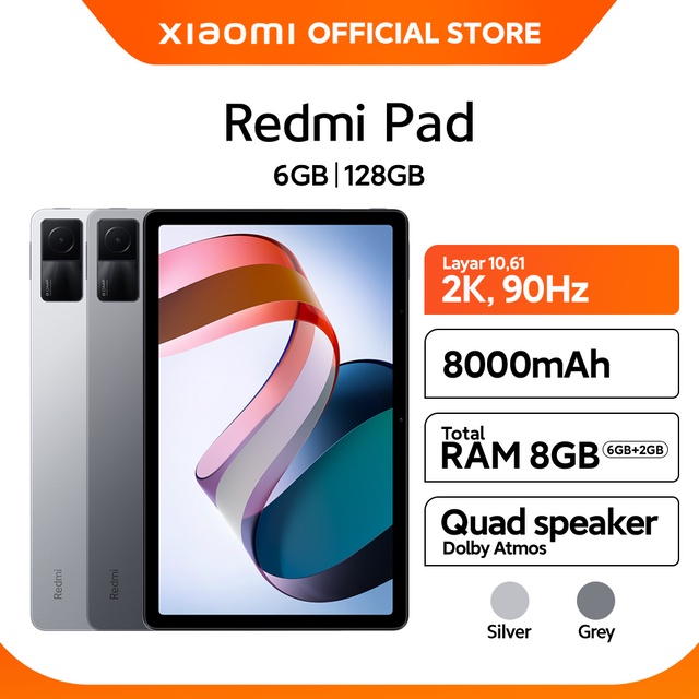 Redmi Pad 6 Rekomendasi Tablet Xiaomi Terbaru 2023 dengan Spesifikasinya!
