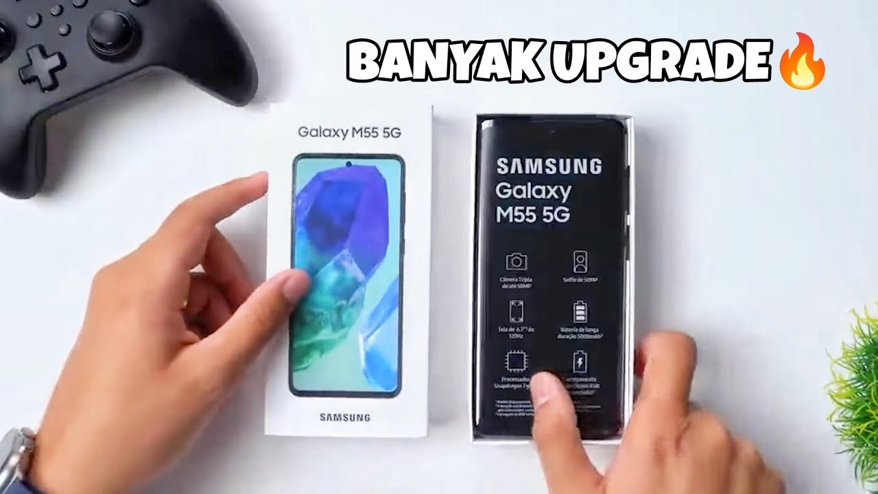 Pembaruan Software yang Panjang Galaxy M55 via Youtube VK Progress