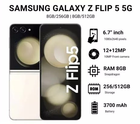 Spesifikasi Samsung Galaxy Z Flip5 5G